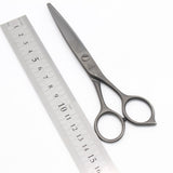 【美品】オオカワプロシザーズ HCS57-A DLC マットコーティング カットシザー 5.7インチ 笹刃 メガネハンドル