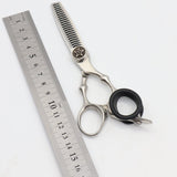 【美品】刃物屋トギノン NOBU THINNING 5.4インチ メガネハンドル 22目 約17% セニング シザー