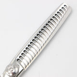 【美品】ナルトシザー 四梳きシェアライン セニング 6インチ メガネハンドル 22目 約45% キングダムストーク