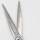 【美品】ミズタニシザーズ NEW DAMA INTEGRAL D-01 カットシザー 6.2インチ ハマグリ刃 オフセットハンドル ダマスカス ミズタニ