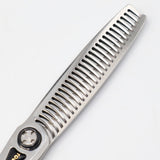 【美品】刃物屋トギノン NEO Queen R28 セニング 5.8インチ メガネハンドル 28目 約20% ネオクイーン トギノン シザー