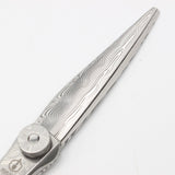【新品】ミズタニシザーズ SWORD DAMA D-05 カットシザー 6.2インチ ハマグリ刃 オフセットハンドル スウォード ダマスカス ミズタニ