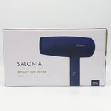 【新品】サロニア スピーディーイオンドライヤー SL-013NV ネイビー ヘアドライヤー マイナスイオン コンパクト 本体