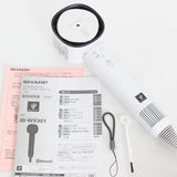 【美品】SHARP IB-WX901-W ホワイト プラズマクラスター ドレープフロードライヤー シャープ ヘアドライヤー 本体