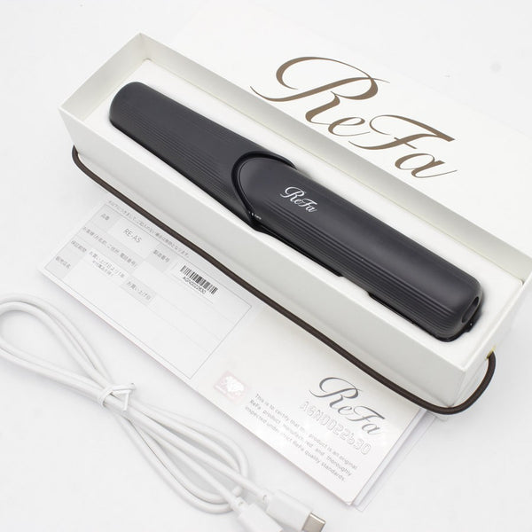 ReFa リファ フィンガーアイロン ブラック RE-AS-03A 新品】MTG ReFa FINGER IRON ST RE-AS-03A ブラック フィンガー