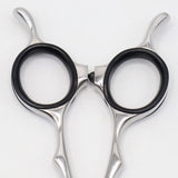 【美品】bmac FTシリーズ FT-2743 セニング 6インチ メガネハンドル 43目U溝 約25%〜30% マック シザー