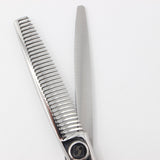 【美品】サクシード サンドラ セニング33 仕上げ用 SUN33 6インチ 3Dメガネハンドル 33目2段 約15% SUNDRA Thinning シザー