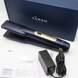 【美品】ヤーマン ナイトリペアアイロン YJHB4L ネイビー 超音波トリートメント ヘアアイロン YA-MAN 本体