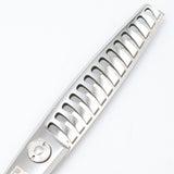 【美品】喜多アイディア RATIO 80 セニング 6インチ メガネハンドル 14目フラット 約40%～45% シザー