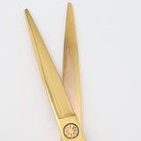 ハヤシシザース V-Standrd V-ATH-6 ゴールドコーティング カットシザー 6インチ ハマグリ刃 3Dハンドル