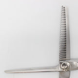 【美品】島理研 シーマハイテック SKRG60/30 セニング 6インチ オフセットハンドル 30目U溝 25%～30% シザー