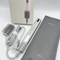 【美品】cado baton BD-S1-SS シルバー ゼログラビティヘアドライヤー スティック型 カドー バトン 本体