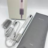 【美品】cado baton BD-S1-SS シルバー ゼログラビティヘアドライヤー スティック型 カドー バトン 本体