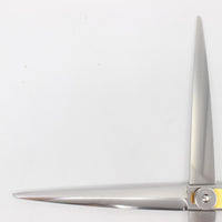 【美品】武芸社 KEEL Z70 カットシザー 7インチ 片剣刃 3Dハンドル