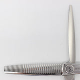 【美品】サクシード サンドラ セニング35 SUN35 デザイン/仕上げ用 6インチ メガネハンドル 35目 約10%～20% SUNDRA Thinning シザー