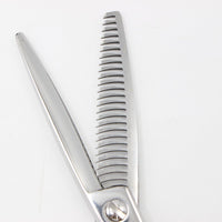 【美品】MIYABI 雅 ステアー253 N2530UCM セニング 5.8インチ メガネハンドル 25目3段 約30% 山中スペシャル シザー