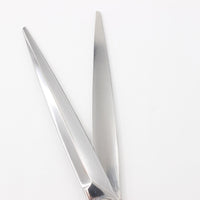 【美品】柳生 グランド覇王 GHS70 カットシザー 7インチ 片剣刃 オフセットハンドル 第二の指掛け カスタム