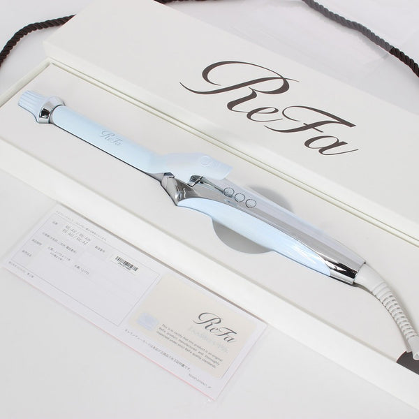 【新品】MTG ReFa CURL IRON PRO 19 RE-AZ-02A ホワイト リファカールアイロン プロ ヘアアイロン 本体