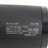 【美品】MTG ReFa BEAUTECH DRYER SMART RE-AN-03A ブラック ヘアドライヤー リファビューテック ビューティック スマート 本体
