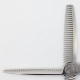 【美品】刃物屋トギノン クイーンサクセススター セニング 5.8インチ メガネハンドル 28目フラット/スリット 約20% シザー トギノン