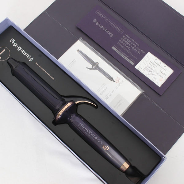 【美品】ヘアビューロン 27D Plus カール L-type 34.0mm HBRCL27D-L-JP バイオプログラミング ヘアアイロン リュミエリーナ 本体
