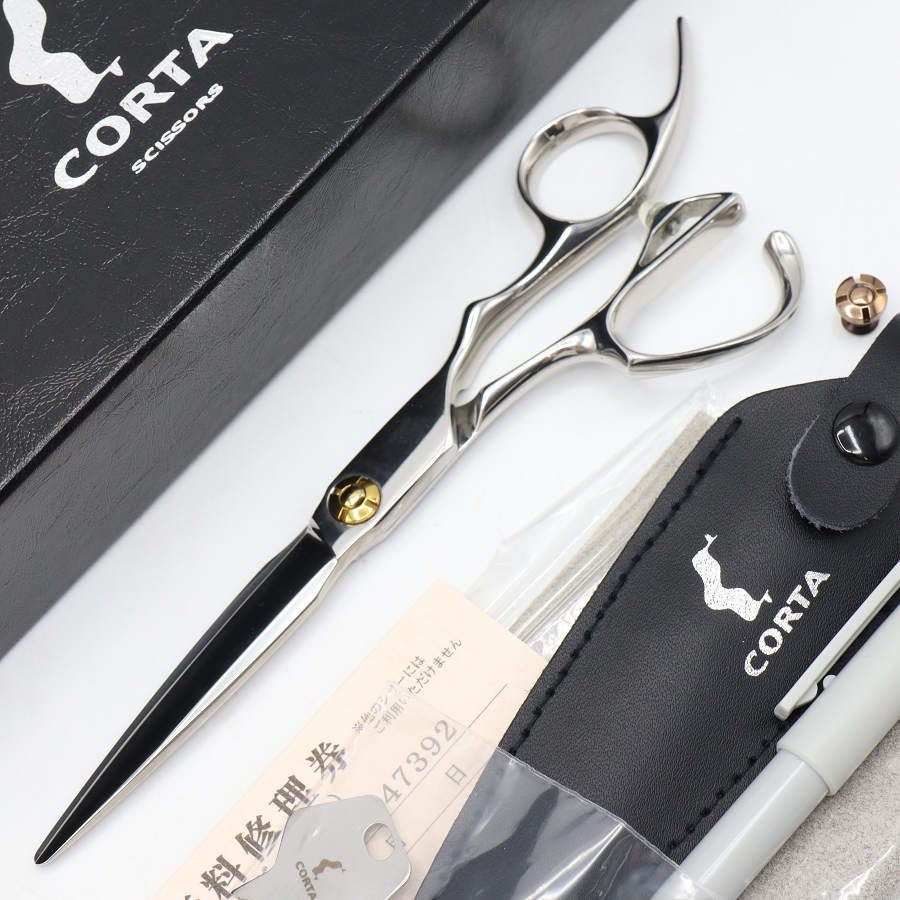 美品】コルタシザーズ prisaⅡ カットシザー 5.8インチ 柳刃 3D 