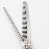 【美品】島理研 シーマハイテック SKRG60/30 セニング 6インチ オフセットハンドル 30目U溝 25%～30% シザー