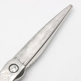 【新品】ミズタニシザーズ SWORD DAMA D-05 カットシザー 6.2インチ ハマグリ刃 オフセットハンドル スウォード ダマスカス ミズタニ