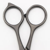 【美品】オオカワプロシザーズ HCS57-A DLC マットコーティング カットシザー 5.7インチ 笹刃 メガネハンドル