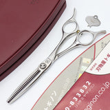 【美品】刃物屋トギノン ソプラスターリバース セニング 5.8インチ メガネハンドル 28目フラット 約20% ソプラスターR28