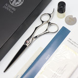 【美品】シザーズジャパン LSBS加工 Qv ハイブリッド QVHR60i17N カットシザー 6インチ ハマグリ刃 3Dハンドル