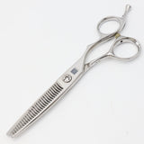 【美品/研磨済】	LIPPS L-837 セニング 6インチ 3Dハンドル 28目 約25%～30％ シザー リップス