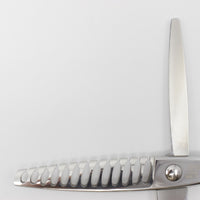 【美品】内海シザー U&U OF50R セニング 6インチ オフセットハンドル 13目フラット 約50% ウツミ トリミング用