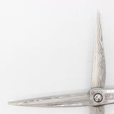 【美品】ミズタニシザーズ DAMA INTEGRAL D-01 カットシザー 6.2インチ ハマグリ刃 オフセットハンドル ダマスカス ミズタニ