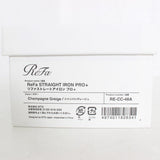 【新品】MTG ReFa STRAIGHT IRON PRO+ RE-CC-48A シャンパングレージュ リファストレートアイロン プロ ヘアアイロン 本体