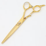 ハヤシシザース V-Standrd V-ATH-6 ゴールドコーティング カットシザー 6インチ ハマグリ刃 3Dハンドル