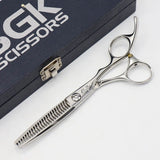 【美品】SGK 三和技研 GFZ-T23 セニング 6インチ 3Dグリップハンドル 23目フラット 約25％ シザー