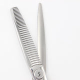 【美品】サクシード サンドラ セニング35 SUN35 デザイン/仕上げ用 6インチ メガネハンドル 35目 約10%～20% SUNDRA Thinning シザー