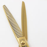 【美品】トラックスシザーズ KEEP25 セニング 5.8インチ メガネハンドル 25目L4段 約20%〜25% キープ