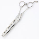 【美品】ナルトシザー RK四梳きヘネシーローリングS23 無料修理残3回あり セニング 6インチ 23目 約35% ロイヤルキングダム