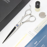 【美品】シザーズジャパン Qv ハイブリッド LSBS加工 QVHHB60i16N カットシザー 6インチ ハマグリ刃 オフセットハンドル