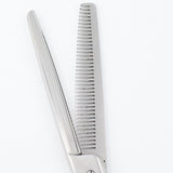 【美品】光シザー TRENDY Ⅲ 732 セニング 6インチ オフセットハンドル 40目フラット 約10% ヒカリ トレンディ3