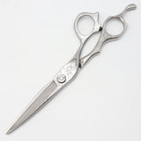 【美品】ミズタニシザーズ NEW DAMA INTEGRAL D-01 カットシザー 6.2インチ ハマグリ刃 オフセットハンドル ダマスカス ミズタニ