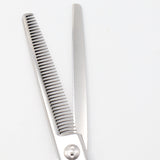 【美品】刃物屋トギノン クイーン セニング 6インチ オフセットハンドル 40目フラット/1本スリット 約20%～25% シザー