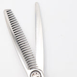 【美品】刃物屋トギノン Dr.クイーン セニング 5.8インチ 3Dハンドル 28目フラット 約20% シザー