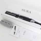 【新品】AURA THE ONE STRAIGHT IRON LM-1236-BK ブラック ストレートヘアアイロン オーラ 本体