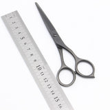 【美品】オオカワプロシザーズ SG55-K DLC マットコーティング カットシザー 5.5インチ ハマグリ刃 メガネハンドル