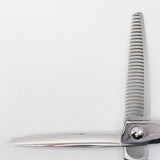 【美品】内海シザー U&U AT60/30 セニング 6インチ メガネハンドル 30目V溝 約20%～25% ウツミ