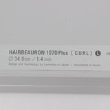 【新品】ヘアビューロン 107D Plus カール L-type 34.0mm HBRCL107D-L-JP バイオプログラミング ヘアアイロン コテ 本体