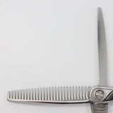 【美品】刃物屋トギノン Dr.クイーン セニング 5.8インチ 3Dハンドル 28目フラット 約20% シザー